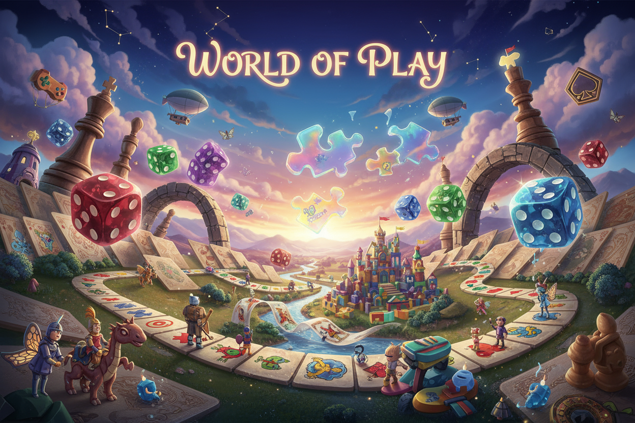 mondo fantastico dei giochi