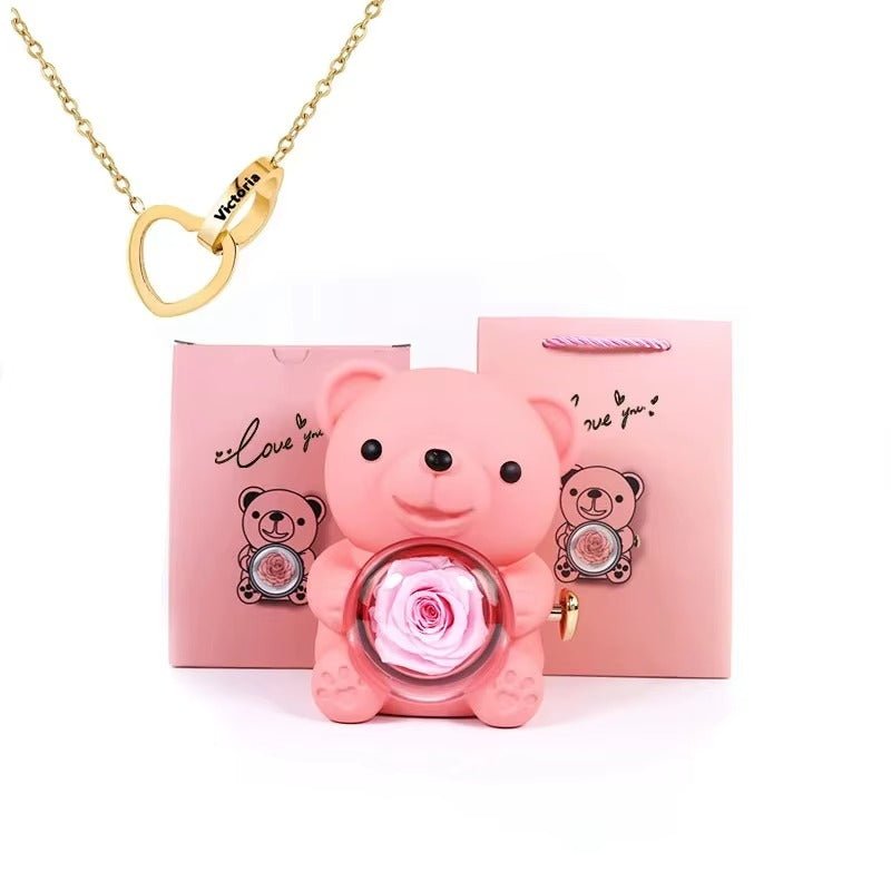 Orso Eterno & Collana Personalizzata - Nemeri