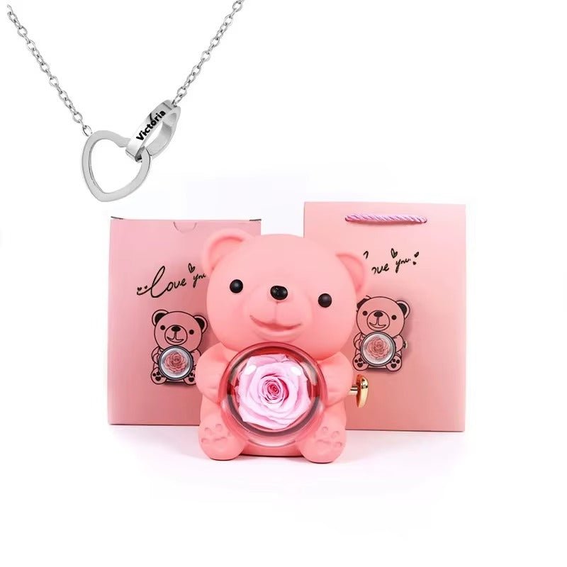 Orso Eterno & Collana Personalizzata - Nemeri
