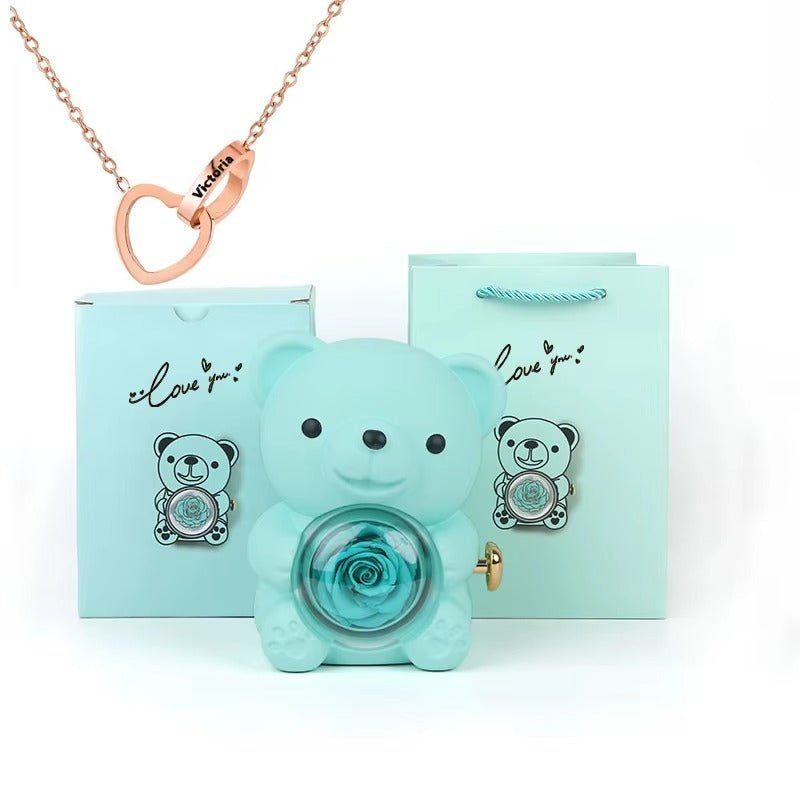 Orso Eterno & Collana Personalizzata - Nemeri