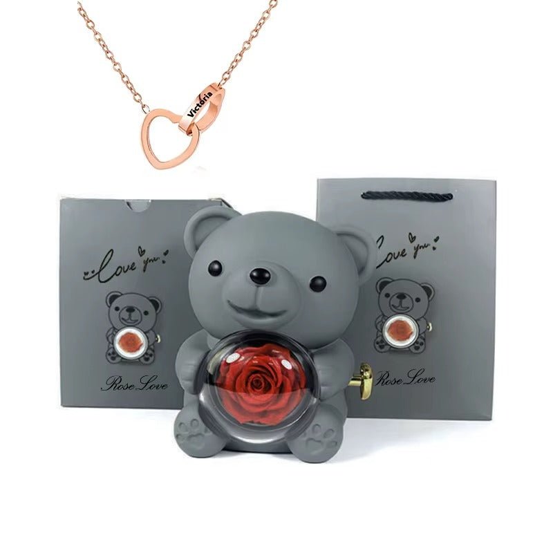 Orso Eterno & Collana Personalizzata - Nemeri