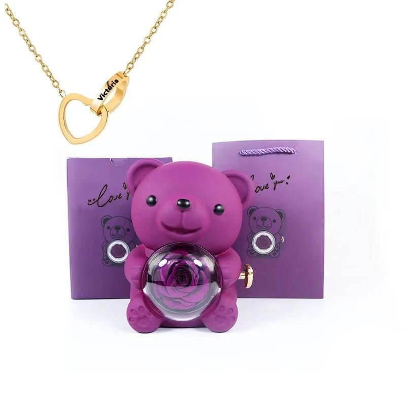 Orso Eterno & Collana Personalizzata - Nemeri