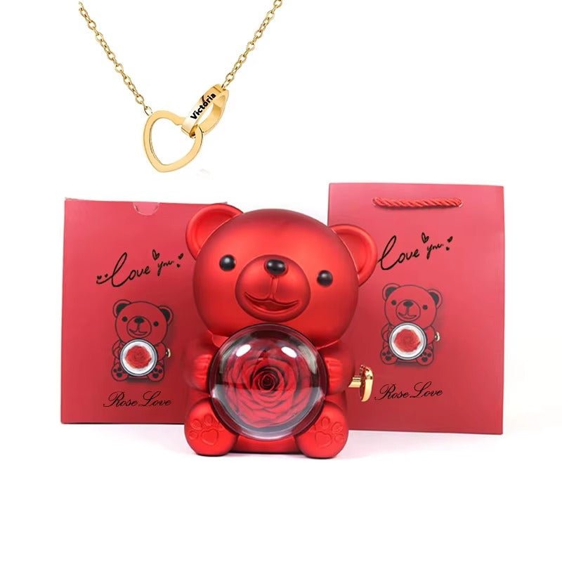 Orso Eterno & Collana Personalizzata - Nemeri