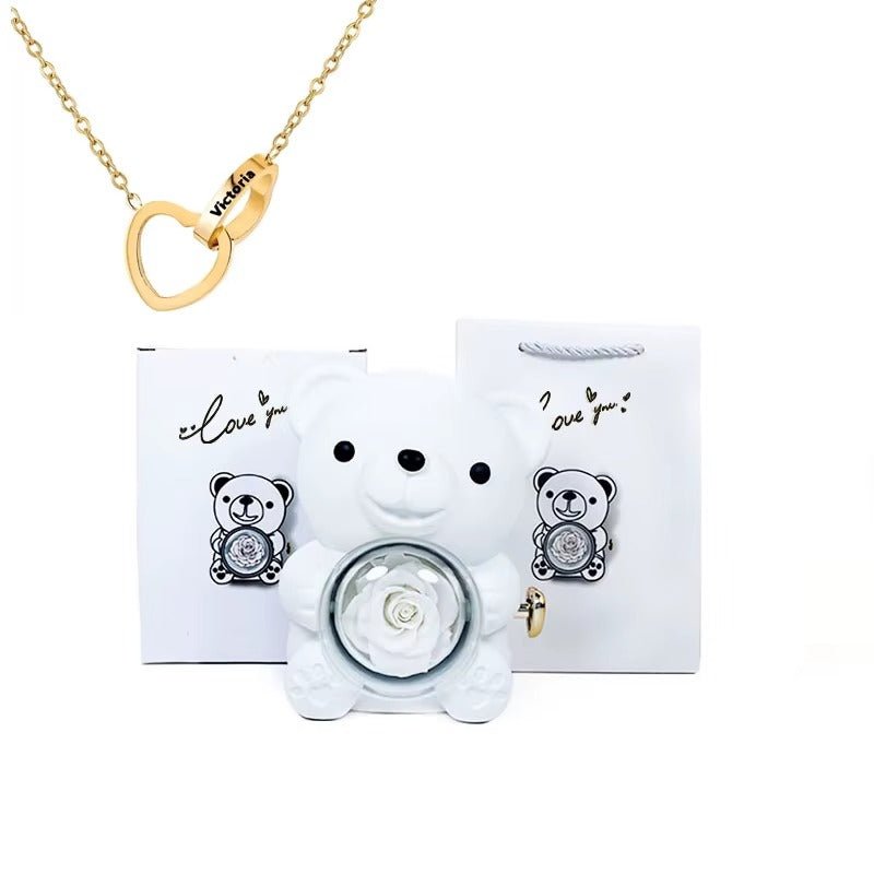 Orso Eterno & Collana Personalizzata - Nemeri