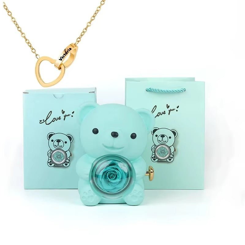 Orso Eterno & Collana Personalizzata - Nemeri