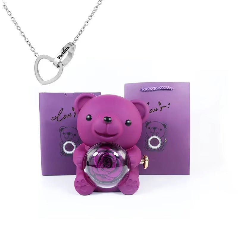 Orso Eterno & Collana Personalizzata - Nemeri