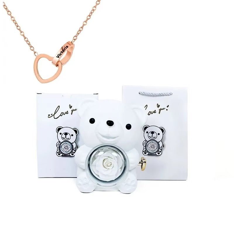 Orso Eterno & Collana Personalizzata - Nemeri