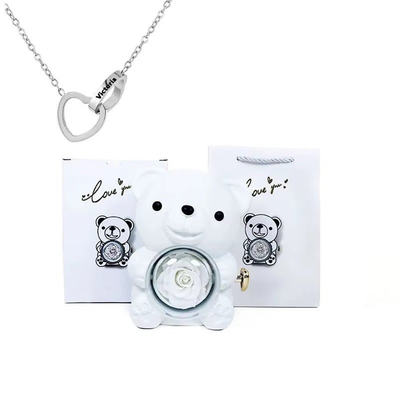 Orso Eterno & Collana Personalizzata - Nemeri