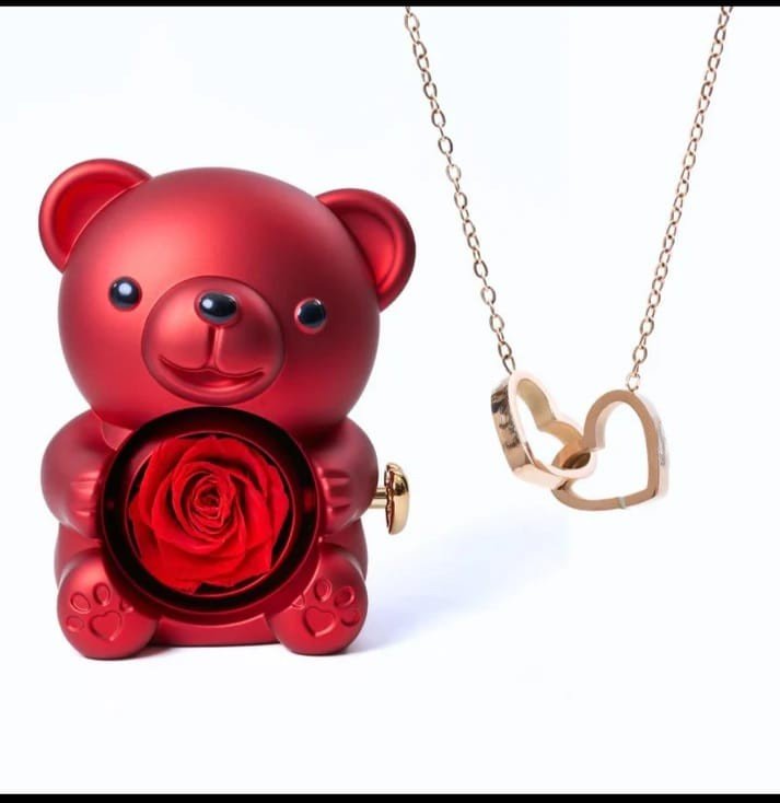 Orso Eterno & Collana Personalizzata - Nemeri